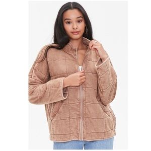 Forever 21 quilted jacket